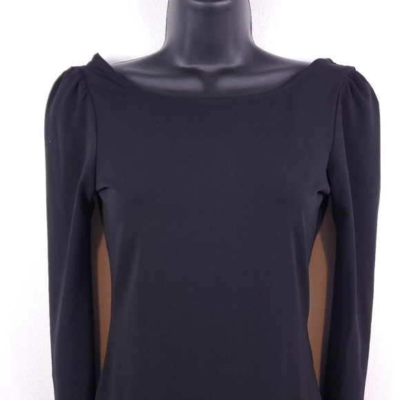Elizabeth and James Black Round Neck Dress - Picture 2 of 7